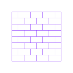 Buildings Tiles Pavers Rectangular Stretcher Bond Pattern Vinyl Cutting Svg File, Free Vectors File